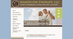 Desktop Screenshot of handsontherapy.net